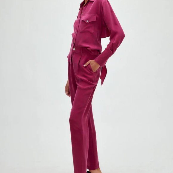 R.G. Kane Mara Shirt- Berry - Picture 2 of 3